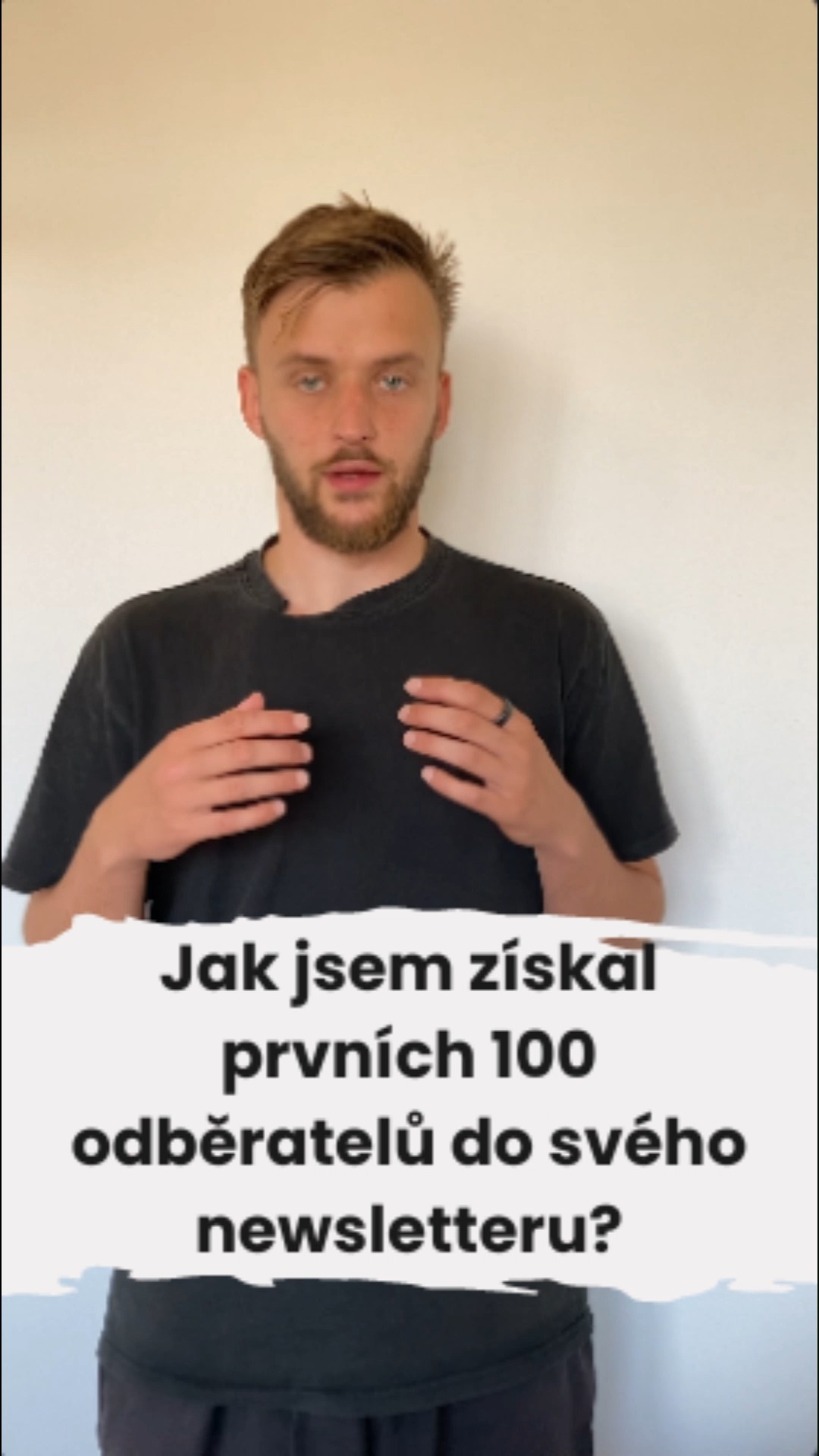 Jak jsem získal prvních 100 odběratelů do svého newsletteru?