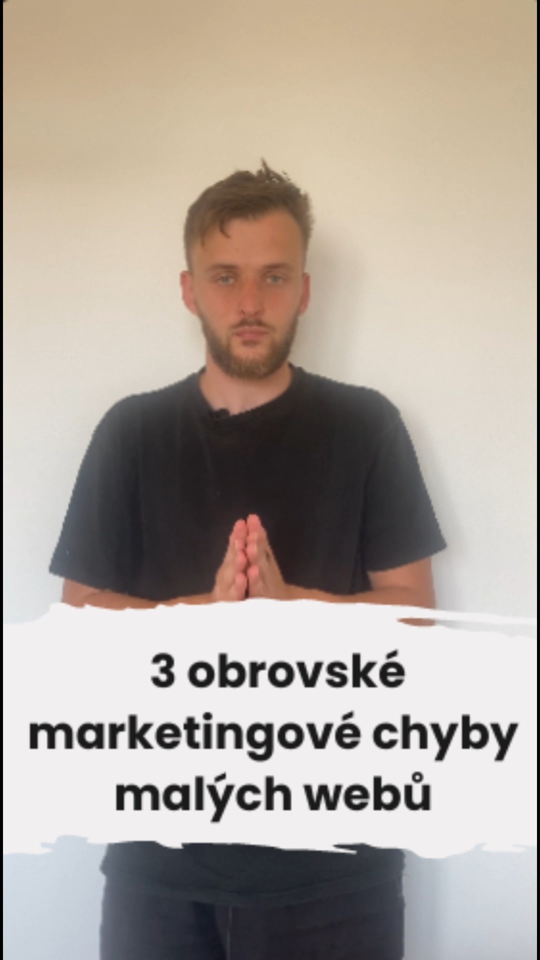 Obrovské marketingové chyby malých webů