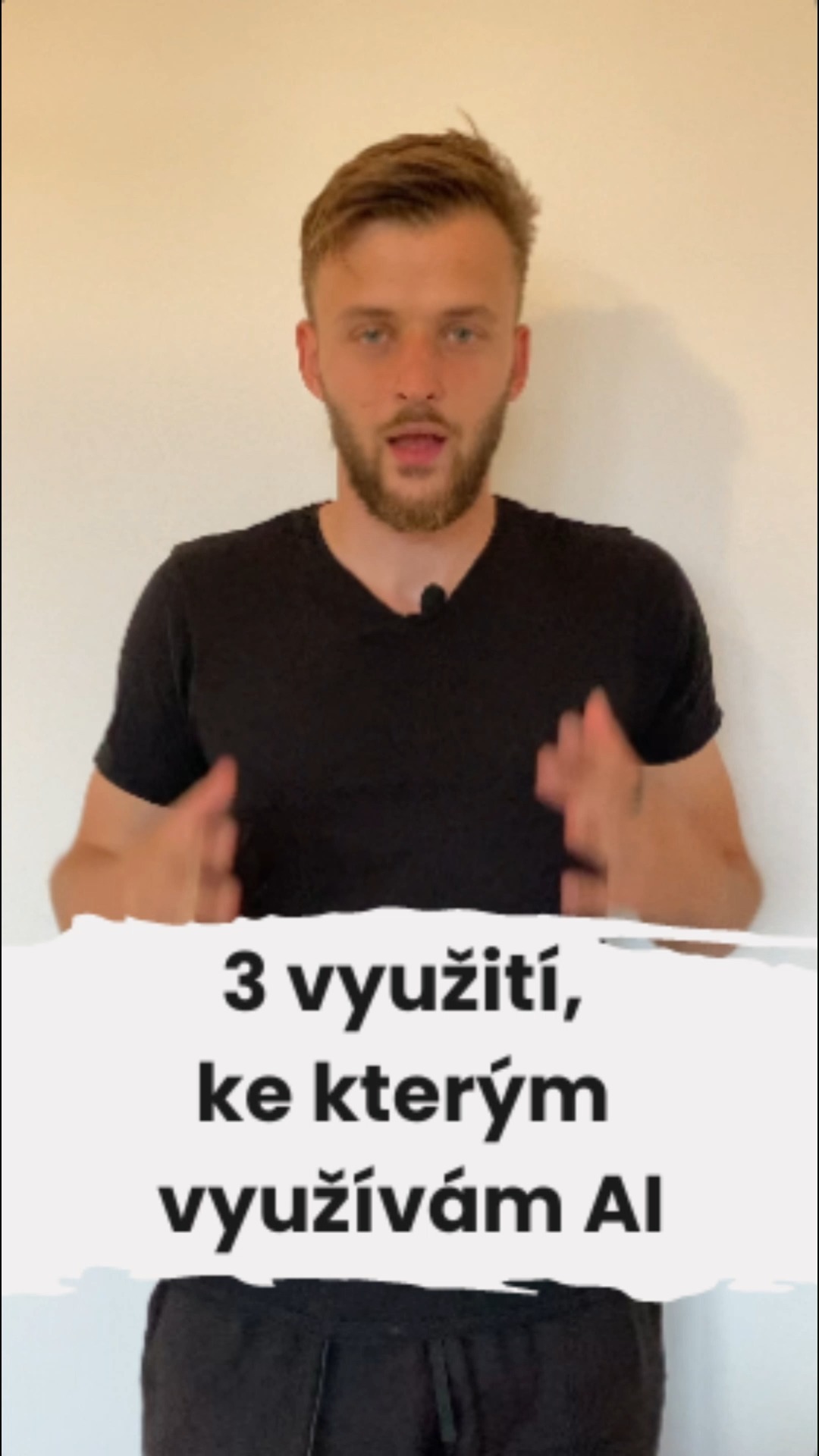 3 využití, ke kterým využívám AI