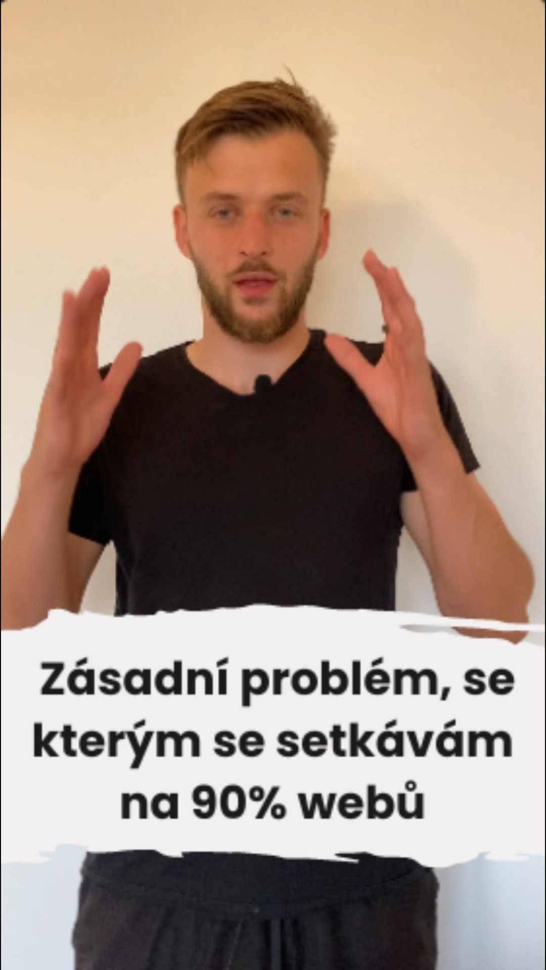 Zásadní problém, se kterým se setkávám na 90% webů
