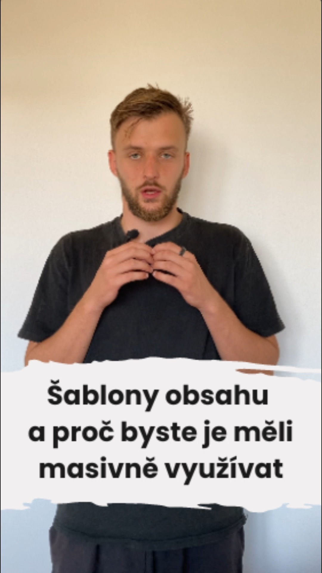 Šablony obsahu a proč byste je měli masivně využívat