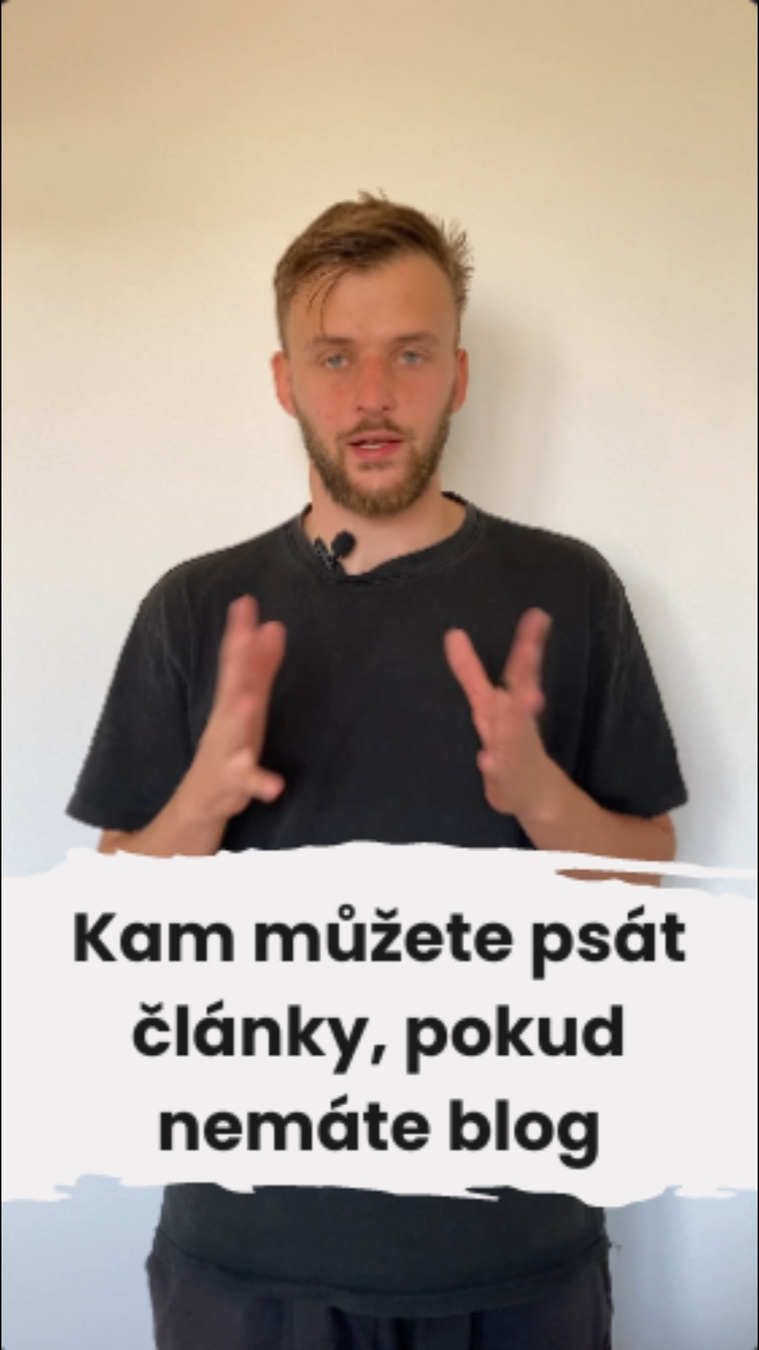 Kam můžete psát články, pokud nemáte blog