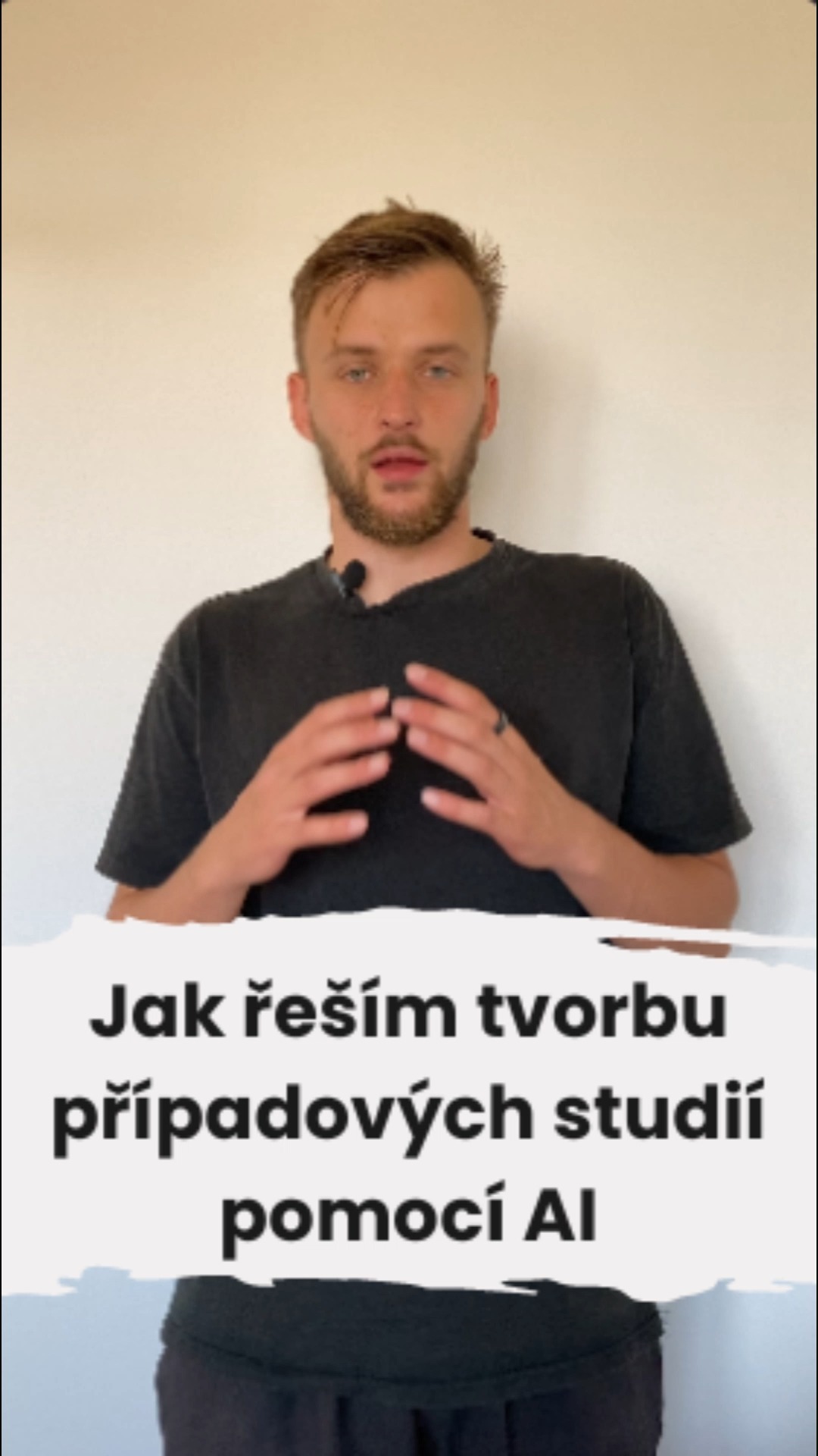 Jak řeším tvorbu případových studií pomocí AI