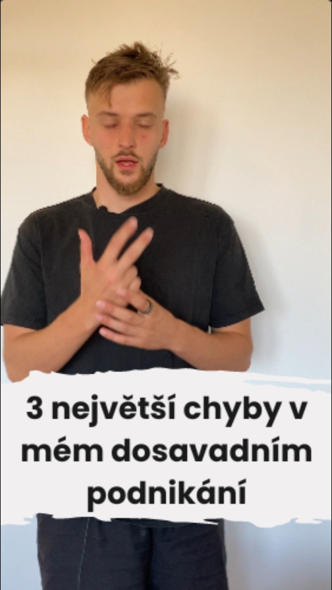 3 největší chyby v mém dosavadním podnikání