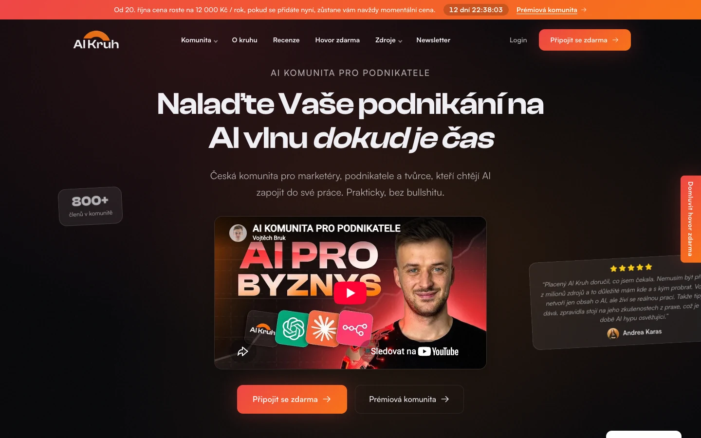 Starý web – AI Kruh