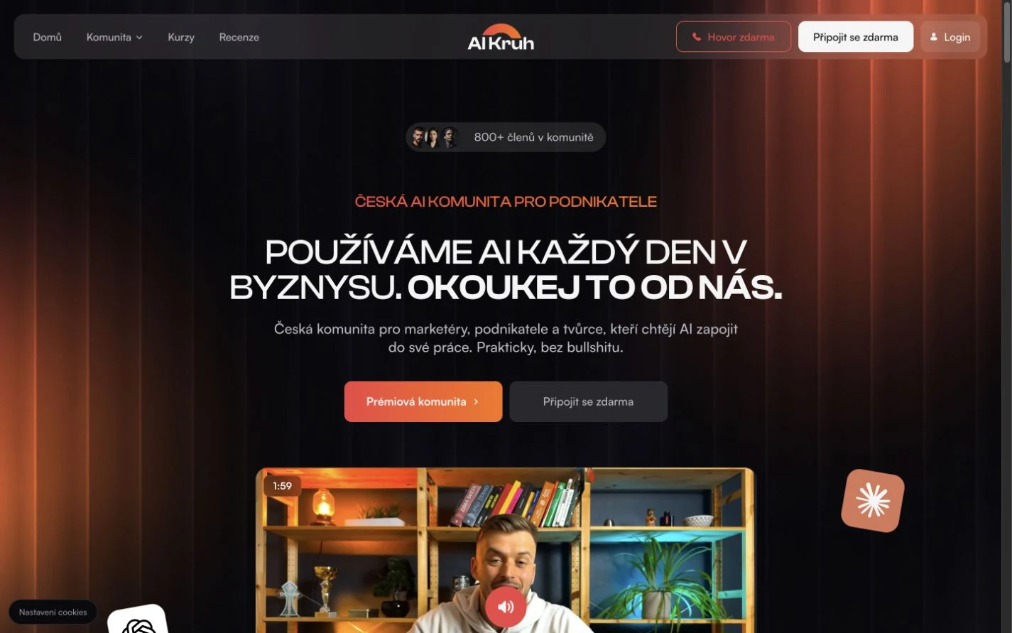 AI Kruh: nový web pro komunitu, která používá AI v praxi